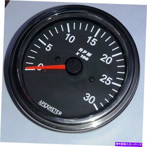 ^R[^[ V^R[^[0-3000 RPMI^l[^[MQ[WNx[ +24V NEW Tachometer 0-3000 RPM Alternator Signal Gauge Chrome Bezel +24V