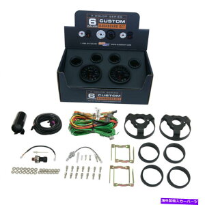 ^R[^[ FQ[WNX^[_bVZbgWXs[h^bNICPSIRx{gEH[^[x Tinted Gauge Cluster Dash Set w Speedo Tach Oil PSI Fuel Level Volt & Water Temp