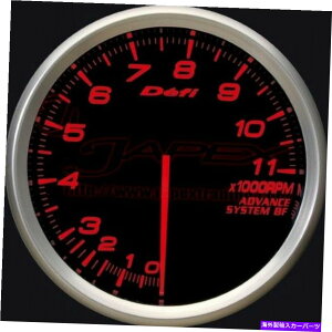 ^R[^[ defi link[^[AhoXbf^R[^[Q[WAo[bhtFCX80mm df11002 DEFI Link Meter ADVANCE BF Tachometer Gauge Amber Red Face 80mm DF11002