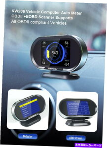 ^R[^[ konnwei kw206 car obd2 hudfW^[^[rpmQ[WICxRPM^R[^[LED KONNWEI KW206 Car OBD2 HUD Digital Meter RPM Gauge Oil Temp RPM Tachometer LED