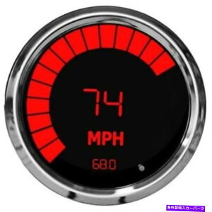 �^�R���[�^�[ Intellitronx MS9250R�X�s�[�h���[�^�[/�^�R���[�^�[�̃R���{�N�����g�������b�h�V���� Intellitronx MS9250R Speedometer/Tachometer Combo in Chrome Trim Red NEW�y���s�A���i�z