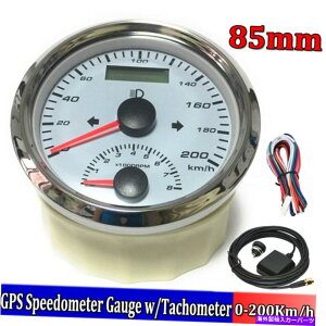 ^R[^[ ^R[^[85mm GPSXs[h[^[0-200km/hJ[I[goCATVp0-8000rpm 85mm GPS Speedometer with Tachometer 0-200KM/H 0-8000RPM for Car Motorcycle ATV