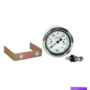 ^R[^[ X`[g[i[82659EBOX^bNAzCg Stewart Warner 82659 Wings Tach, White