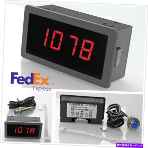 ^R[^[ fW^bhLED^R[^[RPMXs[h[^[{z[ߐڃXCb`NPN -USA Digital Red LED Tachometer RPM Speed Meter{Hall Proximity Switch NPN -USA