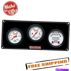 �^�R���[�^�[ QuickCar 61-7031 Extreme 2-1�Q�[�W�p�l��op/wt/tach QuickCar 61-7031 Extreme 2-1 Gauge Panel OP/WT/Tach