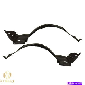 tF_[Ci[ +ETChtF_[Ci[XvbVV[hyA91-95 Acura Legend SedanpɃZbg Left+Right Side Fender Liner Splash Shield Pair Set For 91-95 Acura Legend Sedan