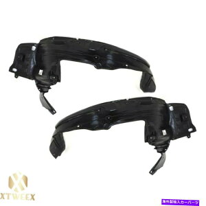 tF_[Ci[ +ETChtF_[Ci[XvbVV[hyAyAZbg208-10z_IfbZC Left+Right Side Fender Liner Splash Shield Pair Set of 2 For 08-10 Honda Odyssey
