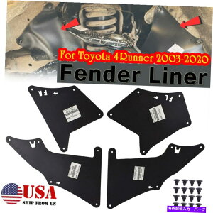 tF_[Ci[ g^4xXvbVV[ƃNbv4runner 2003-2020tF_[Ci[K[hGv 4x Splash Seals & Clips for Toyota 4Runner 2003-2020 Fender Liner Guards Apron
