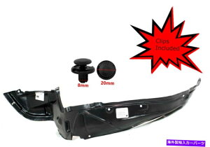 tF_[Ci[ 1996N1998Ñz_VrbNHO1248103̐VtghCo[TChtF_[Ci[w/Nbv New Front Driver Side Fender Liner W/ Clips For 1996-1998 Honda Civic HO1248103