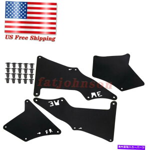 tF_[Ci[ 4*XvbVV[ƃNbvtBbg2003-09g^4i[tF_[Ci[K[hN210 N280 4* Splash Seals & Clips Fits 2003-09 Toyota 4Runner Fender Liner Guard N210 N280