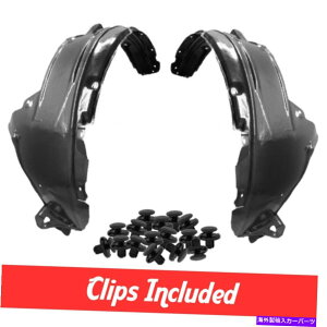 tF_[Ci[ 2007N2009Ñz_CRV HO1250110 HO1251110̐VtgtF_[Ci[ZbgW/Nbv New Front Fender Liner Set W/ Clips For 2007-2009 Honda CRV HO1250110 HO1251110