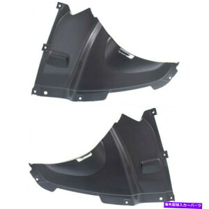 tF_[Ci[ 2013-2016 BMW 328i 2013-2017 320itgEZbg2̃XvbVV[h Splash Shield For 2013-2016 BMW 328i 2013-2017 320i Front Left & Right Set of 2