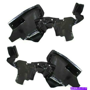 tF_[Ci[ 2007-2016̃XvbVV[hW[vO[iJKjtgEZbg2 Splash Shield For 2007-2016 Jeep Wrangler (JK) Front Left & Right Side Set of 2