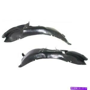 tF_[Ci[ 2003NFender Liner for Saturn L200 L300 Front LeftRight SideZbg2 Fender Liner For 2003 Saturn L200 L300 Front Left & Right Side Set of 2