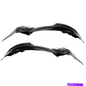 tF_[Ci[ 96-2000_bWOhLoLotgLHRHZbg2̃tF_[Ci[ Fender Liner For 96-2000 Dodge Grand Caravan Caravan Front LH & RH Set of 2