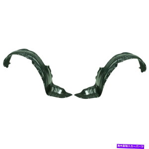 tF_[Ci[ 04-2006̃tF_[Ci[̃Zbg}c_MPVtgƉEbJ[[fBO Set of Fender Liners For 04-2006 Mazda MPV Front Left & Right w/Rocker Moldings