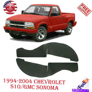 tF_[Ci[ 95-05V{[S10uCU[ / GMCW~[̃tgEtF_[Ci[ Front Left & Right Side Fender Liner For 95-05 Chevrolet S10 Blazer / GMC Jimmy