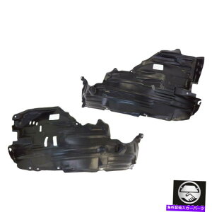 �t�F���_�[���C�i�[ 2�̃t�����g�h���C�o�[�Ə�q�̃y�A�̃C���t�B�j�e�BG35�Z�b�g�̐V�����X�v���b�V���V�[���h New Splash Shields For Infiniti G35 Set Of 2 Front Driver & Passenger Pair