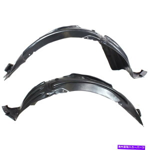�t�F���_�[���C�i�[ 2007-2013 ACURA MDX 2 PCS�t�����g���ƉE����Splash Shield�Z�b�g Splash Shield Set For 2007-2013 Acura MDX 2 Pcs Front Left & Right Side�y���s�A���i�z
