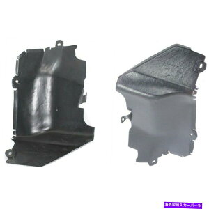 �t�F���_�[���C�i�[ �����Z�f�XSL�N���XLH��RH�̂��߂�2�̃t�F���_�[���C�i�[�t�����g���ƉE�̃y�A�Z�b�g Pair Set of 2 Fender Liners Front Left-and-Right for Mercedes SL Class LH & RH