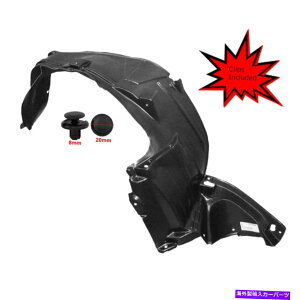 tF_[Ci[ 06-12z_bWCHO1248125̂߂̃NbvtVtghCo[TChtF_[Ci[ New Front Driver Side Fender Liner W/ Clips For 06-12 Honda Ridgeline HO1248125