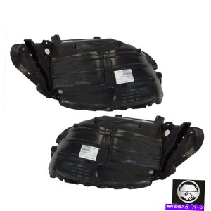 �t�F���_�[���C�i�[ �C���t�B�j�e�BFX35�̐V�����X�v���b�V���V�[���h�A2�̃t�����g�h���C�o�[�Ə�q�̃y�A��FX45�Z�b�g New Splash Shields For Infiniti FX35,FX45 Set Of 2 Front Driver & Passenger Pair