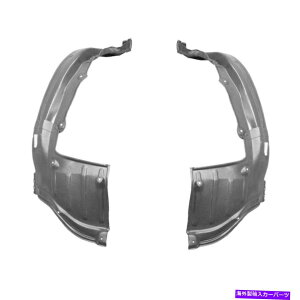 �t�F���_�[���C�i�[ 2008-2020�g���^�Z�R�C�A�����̐V�����t�����g�h���C�o�[�Ə�q���t�F���_�[���C�i�[�Z�b�g New Front Driver & Passenger Side Fender Liner Set For 2008-2020 Toyota Sequoia