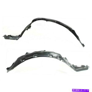 �t�F���_�[���C�i�[ 94-1997�z���_�A�R�[�h�̂��߂̐V�����t�����g�E���ƍ����t�F���_�[���C�i�[�X�v���b�V���V�[���h New Front Right & Left Side Fender Liner Splash Shield For 94-1997 Honda Accord