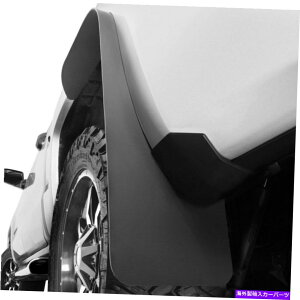 �t�F���_�[���C�i�[ GMC Sierra 1500 1999-2021�n�X�L�[���C�i�[17049�����O�W�����u���b�N�t���b�g�}�b�h�t���b�v For GMC Sierra 1500 1999-2021 Husky Liners 17049 Long John Black Flat Mud Flaps