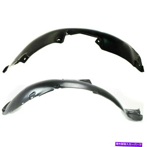 tF_[Ci[ 1999N2006ÑtHNX[QSt̐VtghCo[ƏqtF_[Ci[Zbg New Front Driver & Passenger Side Fender Liner Set For 1999-2006 Volkswagen Golf
