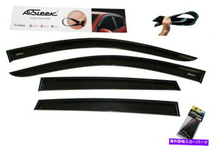 oOV[h q_CT^tFEBhEfBtN^[CK[hVF[h2007-2015̏ꍇ For Hyundai Santa Fe Window Deflectors Rain Guards Shades 2007-2015