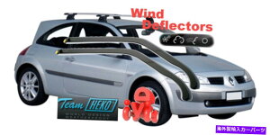 oOV[h m[EKII 3.Doors 2002-2008 2.PC͔d@Heko 27147 For RENAULT MEGANE II 3.doors 2002 - 2008 2.pc Wind deflectors HEKO 27147