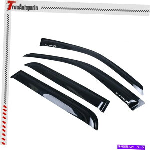 oOV[h 97-01z_CRVEBhEoCU[4DRX[NK[hxgVF[hANXX^C For 97-01 Honda CRV Window Visor 4DR Smoke Guard Vent Shade Acrylic Slim Style