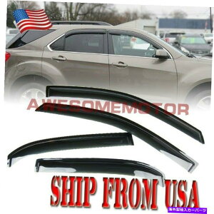 oOV[h EBhEoCU[TxgEBhK[hfBtN^[̓V{[equinox 11 12 13 14ɓK܂ Window Visors Sun Vent Wind Guard Deflectors Fit Chevrolet Equinox 11 12 13 14