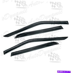 oOV[h 2015-2018 Ford F-150 Supercrew Cab Acrylic Windows Viders Rain Guards 4PCS FOR 2015-2018 FORD F-150 SUPERCREW CAB ACRYLIC WINDOW VISORS RAIN GUARDS 4PCS