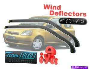 oOV[h g^X1999-2001͔d3.hA2.PC HEKO 29326 For Toyota Yaris 1999 - 2001 Wind deflectors 3.doors 2.pc HEKO 29326