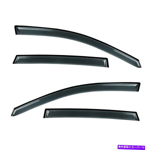 oOV[h EBhEoCU[tBbg2017-2020z_CR-VxgVF[hftN^[CK[hX[N4PCS Window Visor fit 2017-2020 Honda CR-V Vent Shade Deflector Rain Guard Smoke 4pcs