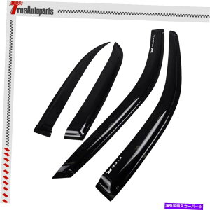 oOV[h 98-02z_AR[hEBhEoCU[Z_ANXX[NK[hxg4PCZbg For 98-02 Honda Accord Window Visor Sedan Acrylic Slim Smoke Guard Vent 4PC Set