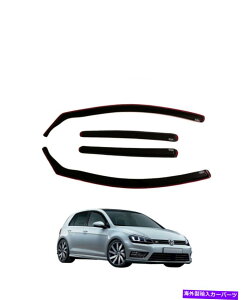 oOV[h VWStVII 5D 2012-2020 4 PC͔̕d wind deflectors For VW GOLF VII 5D 2012-2020 4 pcs
