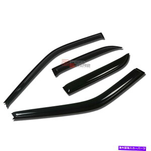 oOV[h Dark Tint Window Vidor/Wind Deflector Vent Rain Shade for E80/E90 COLOLLA 4DR DARK TINT WINDOW VISOR/WIND DEFLECTOR VENT RAIN SHADE FOR E80/E90 COROLLA 4DR