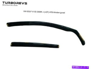 oOV[h 4PCSJ̐F̍fBtN^[EBhEvwStmk6 ie30̂߂̃Vh 4PCS WIND RAIN TINTED BLACK DEFLECTORS WINDOW SHEILD FOR VW GOLF MK6 IE30