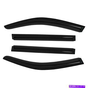 oOV[h 4PCK[hftN^[tBbg13-19g^nC_[XU50xgVF[hEBhEoCU[ 4p Rain Guard Deflector Fit 13-19 Toyota Highlander XU50 Vent Shade Window Visor
