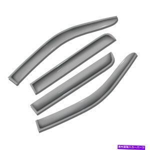 oOV[h 4PCEBhoCU[tBbg05-20YteBAN[LuT/CK[hEBhEoCU[ 4pc wind Visor Fit 05-20 Nissan Frontier Crew Cab Sun/Rain Guard Window Visors