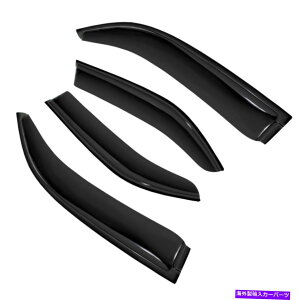 oOV[h CK[hEBhEoCU[ftN^[tBbg14-19g^tH[`nCbNXSW4xgVF[h Rain Guard Window Visors Deflector Fit 14-19 Toyota Fortune Hilux SW4 Vent Shade