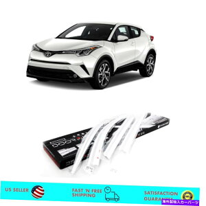 oOV[h TChEBhETxgoCU[CK[hg^CH-R 2017-2022̈E Side Window Sun Vent Visor Rain Guards Deflectors for Toyota CH-R 2017-2022