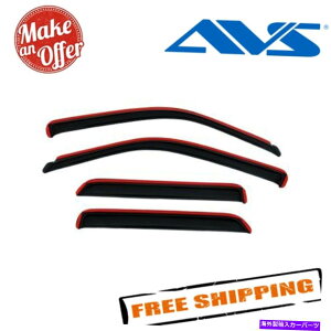 oOV[h AVS 194831 4PC 05-10|eBAbNG6̃`lxgBU[TChEBhEfBtN^[ AVS 194831 4Pc In-Channel Ventvisor Side Window Deflectors for 05-10 Pontiac G6