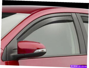 oOV[h 2018N2022N̓Y[ttgyAWeathertechTChEBhEfBtN^[ WeatherTech Side Window Deflectors for 2018 - 2022 Nissan Leaf-Front Pair
