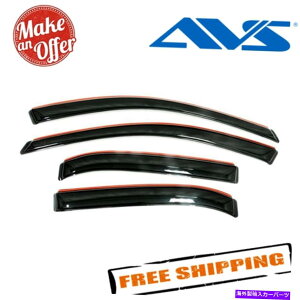 oOV[h AVS 194675 4PC 15-20Y[m̃`lxgoCU[EBhEfBtN^[ AVS 194675 4Pc In-Channel Ventvisor Window Deflectors for 15-20 Nissan Murano