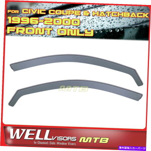 oOV[h z_VrbNnb`obNN[y96-2000̃`lEBhEoCU[̃EFoCU[2PC WellVisors 2Pcs In Channel Window Visors For Honda Civic Hatchback Coupe 96-2000