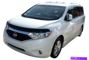 oOV[h AVSȃoOtFN^[IIt[hV[h - 11-16YNGXg̉ AVS High Profile Bugflector II Hood Shield - Smoke for 11-16 Nissan Quest